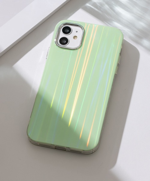 【中古品】iPhone11 グリーン [おまけ付き：スマホケース1つ] 牛革】高知のiPhoneケース グリーン（7/8/SE第2＆3世代、X/XS
