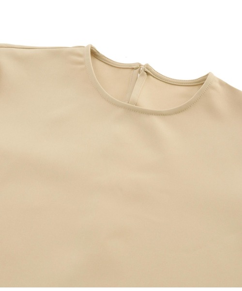 Settimissimo（セッティミッシモ）の「フレアデザイン プルオーバー（シャツ/ブラウス・レディース・ブラック/ベージュ・FREE）」の19枚目の写真