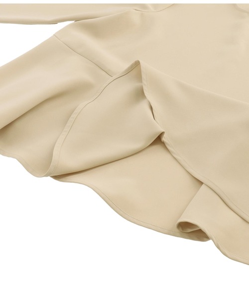 Settimissimo（セッティミッシモ）の「フレアデザイン プルオーバー（シャツ/ブラウス・レディース・ブラック/ベージュ・FREE）」の21枚目の写真