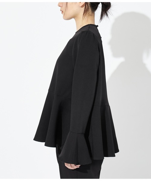 Settimissimo（セッティミッシモ）の「フレアデザイン プルオーバー（シャツ/ブラウス・レディース・ブラック/ベージュ・FREE）」の17枚目の写真