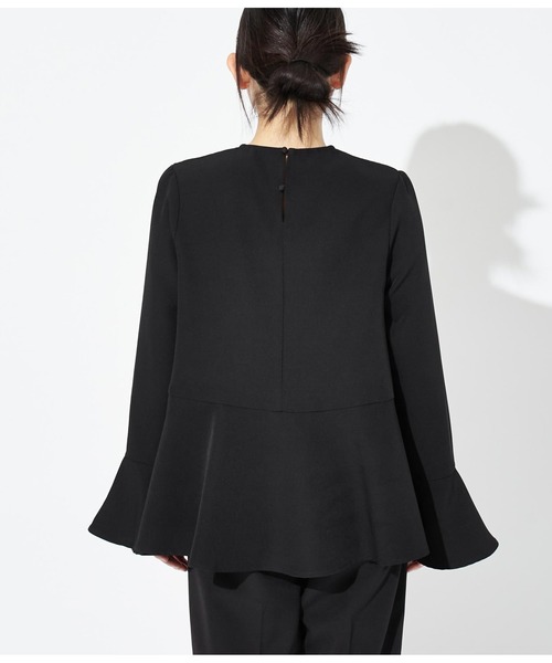 Settimissimo（セッティミッシモ）の「フレアデザイン プルオーバー（シャツ/ブラウス・レディース・ブラック/ベージュ・FREE）」の18枚目の写真