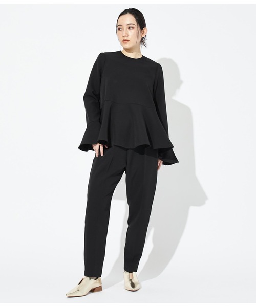 Settimissimo（セッティミッシモ）の「フレアデザイン プルオーバー（シャツ/ブラウス・レディース・ブラック/ベージュ・FREE）」の13枚目の写真