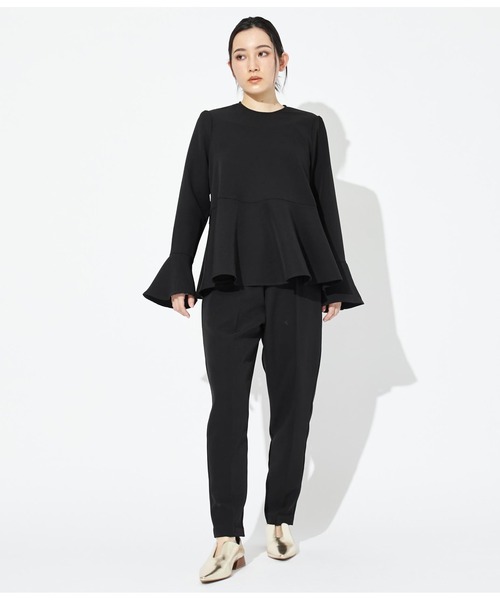 Settimissimo（セッティミッシモ）の「フレアデザイン プルオーバー（シャツ/ブラウス・レディース・ブラック/ベージュ・FREE）」の14枚目の写真