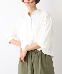 LEPSIM | バンドカラーシャツ　108025(シャツ/ブラウス)