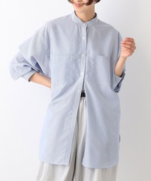 LEPSIM | バンドカラーシャツ 108025(シャツ/ブラウス)