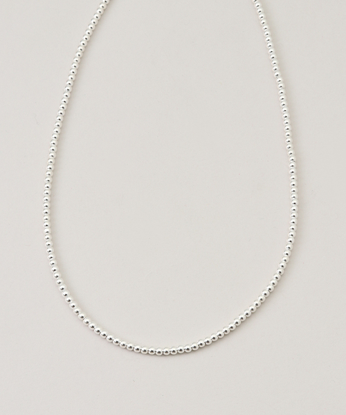 3mm Beaded Necklace │ Nina & Jules（ネックレス）｜NINA&JULES 