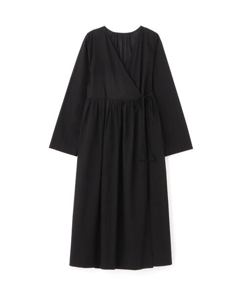 N.(N. Natural Beauty Basic)(エヌエヌナチュラルビューティーベーシック)の「◆コットンボイルカシュクールワンピース(ワンピース・レディース・ピンク/イエロー/オフホワイト/ブラック・MEDIUM)」の5枚目の写真