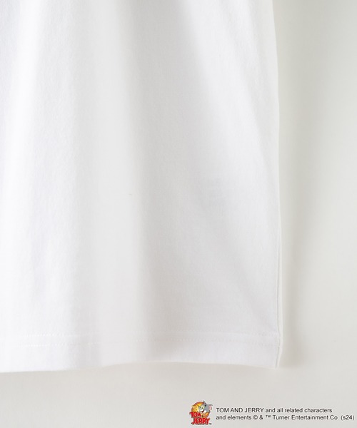 LB/S （エルビーエス）の「【TOM AND JERRY/トムとジェリー】オリジナルデザインTシャツ ジェリー　タフィー　ドロップショルダー ビッグシルエット　ユニセックス（Tシャツ/カットソー・メンズ・ホワイト系その他/ベージュ系その他/グリーン系その他/ホワイト系その他2/ブルー系その他2/ベージュ系その他2・SMALL/X-LARGE/MEDIUM/LARGE）」の13枚目の写真