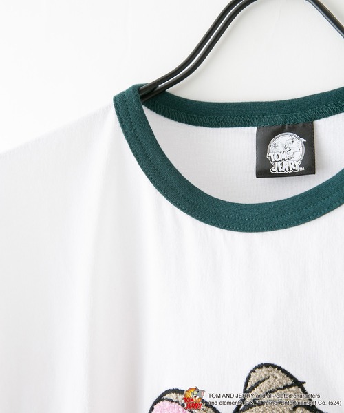 LB/S （エルビーエス）の「【TOM AND JERRY/トムとジェリー】オリジナルデザインTシャツ ジェリー　タフィー　ドロップショルダー ビッグシルエット　ユニセックス（Tシャツ/カットソー・メンズ・ホワイト系その他/ベージュ系その他/グリーン系その他/ホワイト系その他2/ブルー系その他2/ベージュ系その他2・SMALL/X-LARGE/MEDIUM/LARGE）」の17枚目の写真