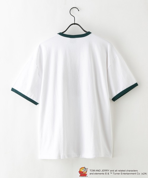 LB/S （エルビーエス）の「【TOM AND JERRY/トムとジェリー】オリジナルデザインTシャツ ジェリー　タフィー　ドロップショルダー ビッグシルエット　ユニセックス（Tシャツ/カットソー・メンズ・ホワイト系その他/ベージュ系その他/グリーン系その他/ホワイト系その他2/ブルー系その他2/ベージュ系その他2・SMALL/X-LARGE/MEDIUM/LARGE）」の18枚目の写真