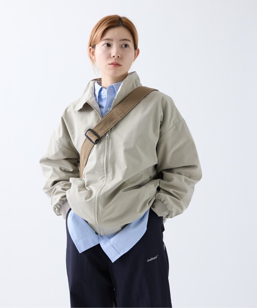 meltum(メルタム)の「CANVAS SHOULDER BAG(メッセンジャーバッグ・メンズ・ブラック/オリーブ/カーキ/ナチュラル/ブラウン・FREE)」の14枚目の写真