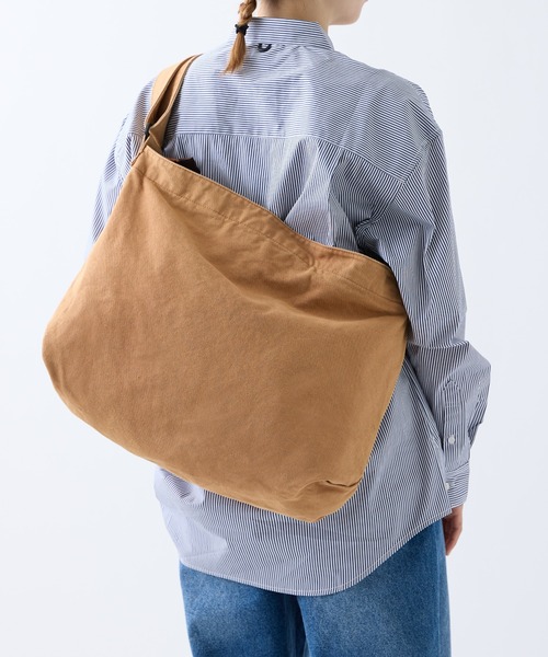 meltum(メルタム)の「CANVAS SHOULDER BAG(メッセンジャーバッグ・メンズ・ブラック/オリーブ/カーキ/ナチュラル/ブラウン・FREE)」の18枚目の写真