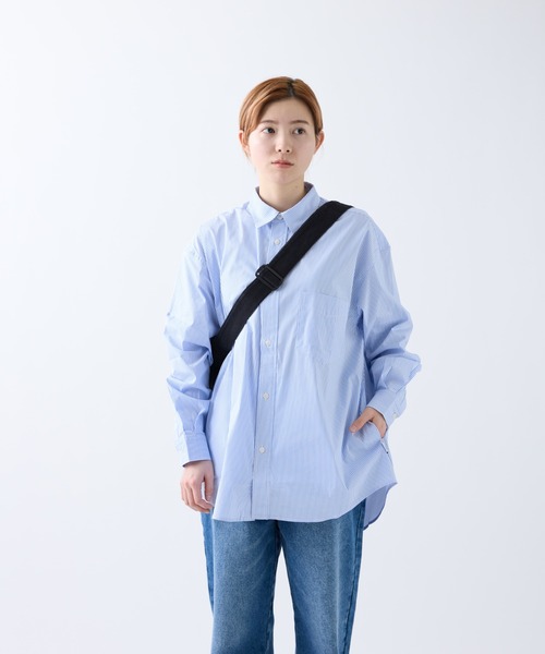 meltum(メルタム)の「CANVAS SHOULDER BAG(メッセンジャーバッグ・メンズ・ブラック/オリーブ/カーキ/ナチュラル/ブラウン・FREE)」の20枚目の写真