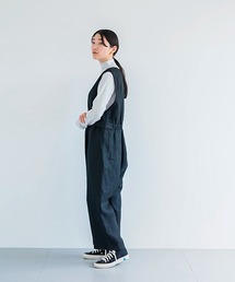 D（ディー）の「リネンのサロペットパンツ（サロペット/オーバーオール）」
