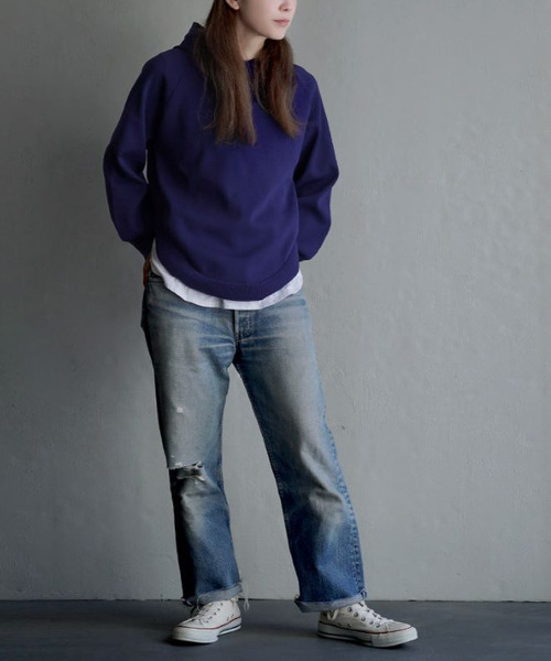 ダンボールニット ラウンドヘムパーカー（Tシャツ/カットソー）｜e-zakkamania stores（イーザッカマニアストアーズ）