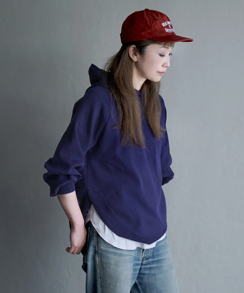 ダンボールニット ラウンドヘムパーカー（Tシャツ/カットソー）｜e-zakkamania stores（イーザッカマニアストアーズ）