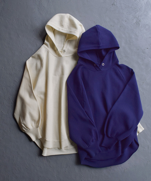 ダンボールニット ラウンドヘムパーカー（Tシャツ/カットソー）｜e-zakkamania stores（イーザッカマニアストアーズ）