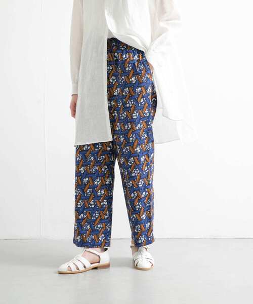 LE GLAZIK（ルグラジック）の「Le GLAZIK　BTK DRAWSTRING PANTS（その他パンツ・レディース・パープル系その他/ブルー系その他・36）」の6枚目の写真