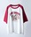 Starting OveriX^[eBOI[o[j́uoversize raglan sleeve print  T-shirt/I[o[TCY OX[u vg TVc/K[ vgTVc iTVc/Jbg\[jvbbh