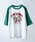 Starting OveriX^[eBOI[o[j́uoversize raglan sleeve print  T-shirt/I[o[TCY OX[u vg TVc/K[ vgTVc iTVc/Jbg\[jvbO[