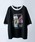 Starting OveriX^[eBOI[o[j́uoversize raglan sleeve print  T-shirt/I[o[TCY OX[u vg TVc/K[ vgTVc iTVc/Jbg\[jvbubNn̑3