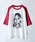 Starting OveriX^[eBOI[o[j́uoversize raglan sleeve print  T-shirt/I[o[TCY OX[u vg TVc/K[ vgTVc iTVc/Jbg\[jvbbhn̑4