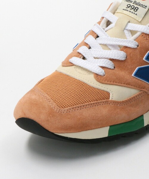 ニューバランススニーカー　U998OB New Balance U998OB BEIGE/ORANGE（ニューバランス U998OB