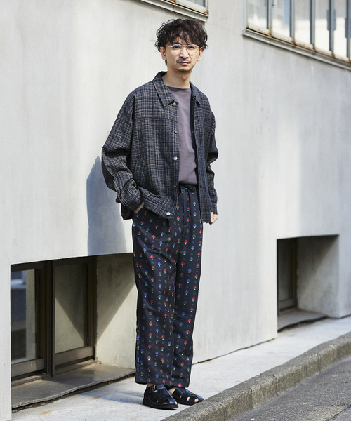 JOURNAL STANDARD relume(ジャーナルスタンダード レリューム)の「【European Flax / ヨーロピアンフラックス】トラッカージャケット(その他アウター・メンズ・コバルトブルー/グリーン/ブラック・MEDIUM/LARGE)」の13枚目の写真