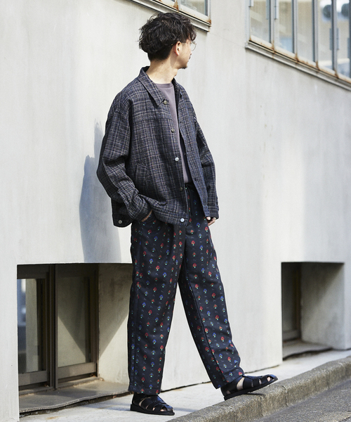 JOURNAL STANDARD relume(ジャーナルスタンダード レリューム)の「【European Flax / ヨーロピアンフラックス】トラッカージャケット(その他アウター・メンズ・コバルトブルー/グリーン/ブラック・MEDIUM/LARGE)」の17枚目の写真