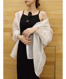 EVRIS | シアーオーバーサイズシャツ(シャツ/ブラウス)