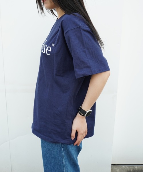 BROKEN BASE（ブロークンベース）の「Broken BaseアソートロゴTシャツ（Tシャツ/カットソー・メンズ・ネイビー系1/オフホワイト/レッド/ブラック/グレー系2/グレー系1/ネイビー系2/ブラック系/ホワイト/ネイビー系3/アッシュ・LARGE/MEDIUM/SMALL）」の12枚目の写真