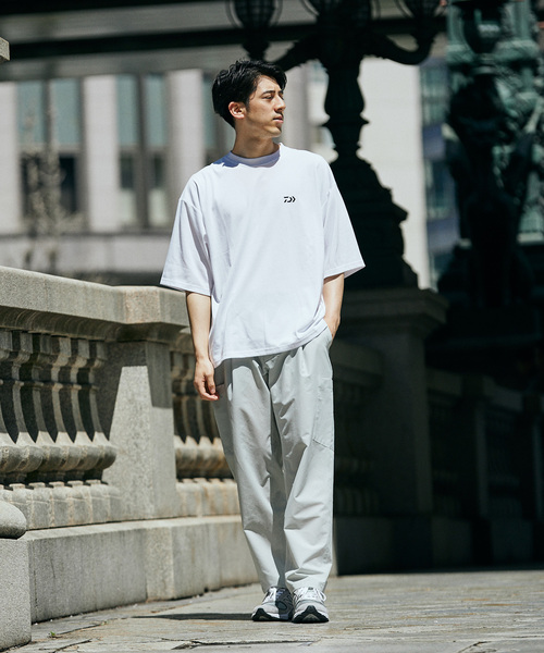 DAIWA（ダイワ）の「DAIWA  別注 LOGO TEE（Tシャツ/カットソー・メンズ・グレー/シャーベット/ブラック/ホワイト・MEDIUM/LARGE）」の7枚目の写真