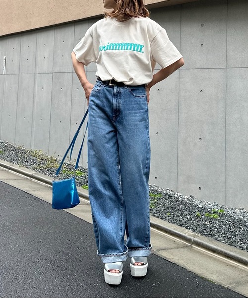 mi via loca(ミヴィアロカ)の「GILDAN 発泡モチーフロゴ半袖Tシャツ 【PT NO. MVL040 ※2A】(Tシャツ/カットソー・レディース・オフホワイト/オートミール/ナチュラル/ホワイト系その他/ライトアッシュグレー・MEDIUM/LARGE)」の17枚目の写真