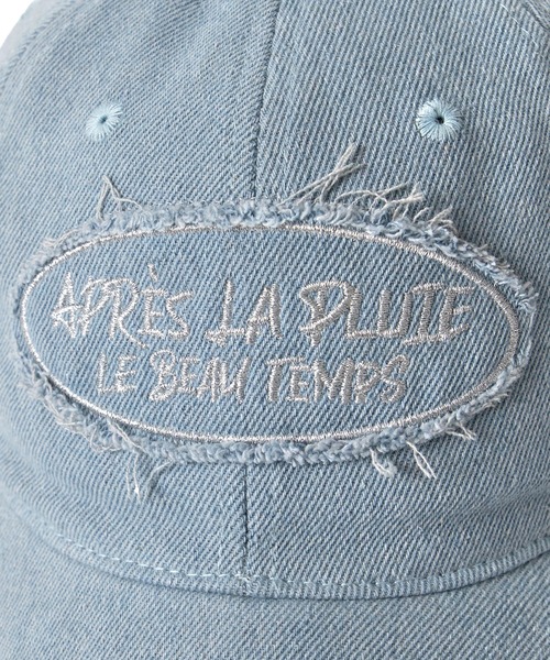 WEGO（ウィゴー）の「WEGO/サークルフリンジロゴデニムキャップ（キャップ・レディース・ブラック系その他/スカイブルー・FREE）」の7枚目の写真