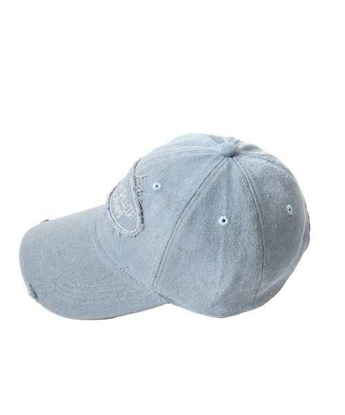 WEGO（ウィゴー）の「WEGO/サークルフリンジロゴデニムキャップ（キャップ・レディース・ブラック系その他/スカイブルー・FREE）」の9枚目の写真