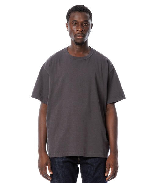 Sandinista(サンディニスタ)の「Cadet American Cotton Easy Fit Tee / アメリカコットン使用イージフィットTシャツ(Tシャツ/カットソー・メンズ・ホワイト/チャコール/ネイビー/ブラック・SMALL/LARGE/MEDIUM)」の4枚目の写真