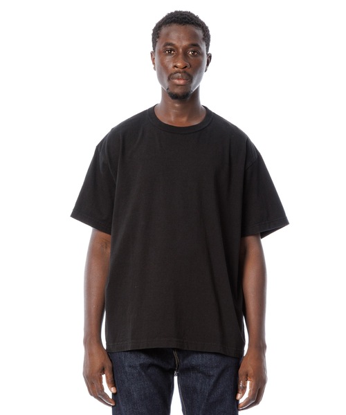 Sandinista(サンディニスタ)の「Cadet American Cotton Easy Fit Tee / アメリカコットン使用イージフィットTシャツ(Tシャツ/カットソー・メンズ・ホワイト/チャコール/ネイビー/ブラック・SMALL/LARGE/MEDIUM)」の3枚目の写真