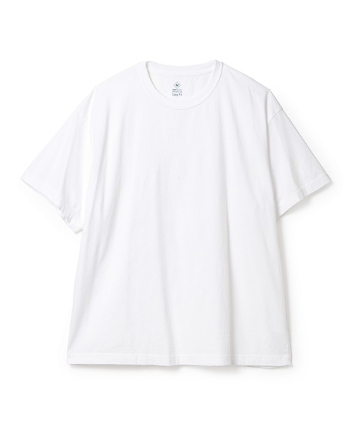Sandinista(サンディニスタ)の「Cadet American Cotton Easy Fit Tee / アメリカコットン使用イージフィットTシャツ(Tシャツ/カットソー・メンズ・ホワイト/チャコール/ネイビー/ブラック・SMALL/LARGE/MEDIUM)」の7枚目の写真
