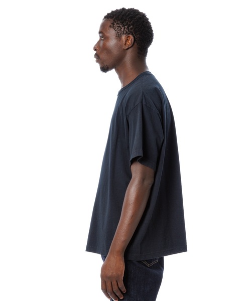 Sandinista(サンディニスタ)の「Cadet American Cotton Easy Fit Tee / アメリカコットン使用イージフィットTシャツ(Tシャツ/カットソー・メンズ・ホワイト/チャコール/ネイビー/ブラック・SMALL/LARGE/MEDIUM)」の11枚目の写真