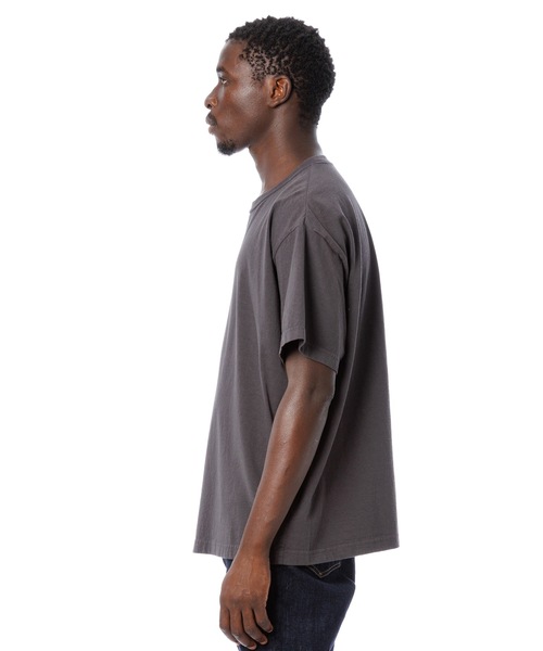 Sandinista(サンディニスタ)の「Cadet American Cotton Easy Fit Tee / アメリカコットン使用イージフィットTシャツ(Tシャツ/カットソー・メンズ・ホワイト/チャコール/ネイビー/ブラック・SMALL/LARGE/MEDIUM)」の14枚目の写真