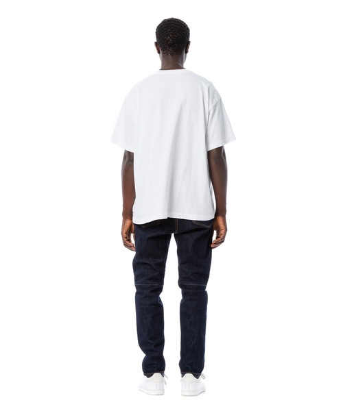 Sandinista(サンディニスタ)の「Cadet American Cotton Easy Fit Tee / アメリカコットン使用イージフィットTシャツ(Tシャツ/カットソー・メンズ・ホワイト/チャコール/ネイビー/ブラック・SMALL/LARGE/MEDIUM)」の19枚目の写真