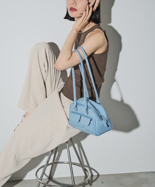 ダブルポケットボストンBAG（ショルダーバッグ）｜Naege（ナエジ）の