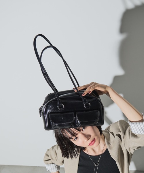 ダブルポケットボストンBAG（ショルダーバッグ）｜Naege（ナエジ）の