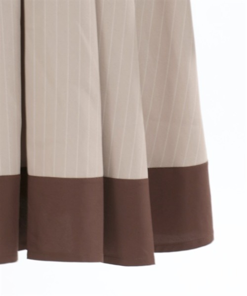 axes femme（アクシーズファム）の「タイ付き×セーラー襟ワンピース（ワンピース・レディース・グリーン/ネイビー/ベージュ・FREE）」の20枚目の写真