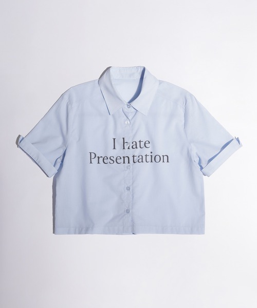 SCULPTOR（スカルプター）の「Status Summer Shirts/ステータスサマーシャツ（シャツ/ブラウス・レディース・ブルー/ホワイト・SMALL/MEDIUM）」の6枚目の写真