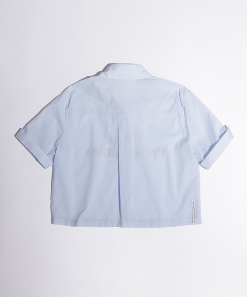 SCULPTOR（スカルプター）の「Status Summer Shirts/ステータスサマーシャツ（シャツ/ブラウス・レディース・ブルー/ホワイト・SMALL/MEDIUM）」の5枚目の写真