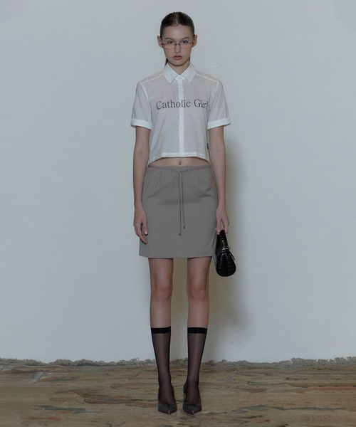 SCULPTOR（スカルプター）の「Status Summer Shirts/ステータスサマーシャツ（シャツ/ブラウス・レディース・ブルー/ホワイト・SMALL/MEDIUM）」の8枚目の写真