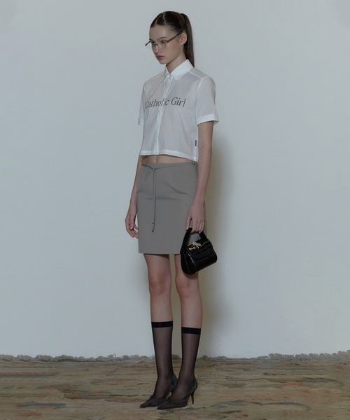 SCULPTOR（スカルプター）の「Status Summer Shirts/ステータスサマーシャツ（シャツ/ブラウス・レディース・ブルー/ホワイト・SMALL/MEDIUM）」の7枚目の写真