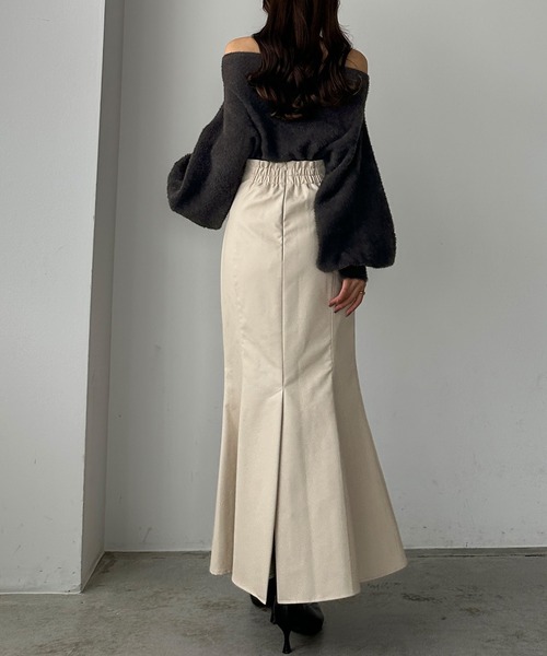 【セール】オフショルシャギーニット（ニット/セーター）｜Louere（ルエレ）