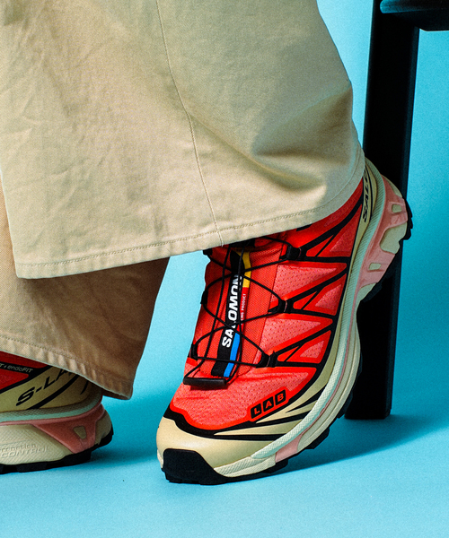SALOMON  falconcs xt　赤 Salomon Advanced XT-6 Rum スニーカー | レッド | FARFETCH JP